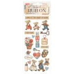 DFLRB217 - Rub-on cm 10,16x21,6 - Family Home
