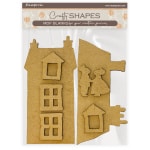 KLSM76 - MDF figurák: Family house and mice