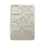 KACMA599 - Szilikon öntőforma A5 - Family mice