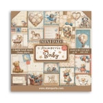SBBMS001 - Mini tömb 6 lap cm 20,3x20,3 (8"x8") - Baby