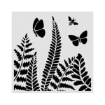 KSTDQ131 - Vastag stencil cm 18X18 - Daisy Art fern