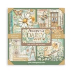 SBBXLB34 - Scrapbooking tömb 22 lap cm 30,5x30,5 (12"x12") egyoldalas - Daisy Ar